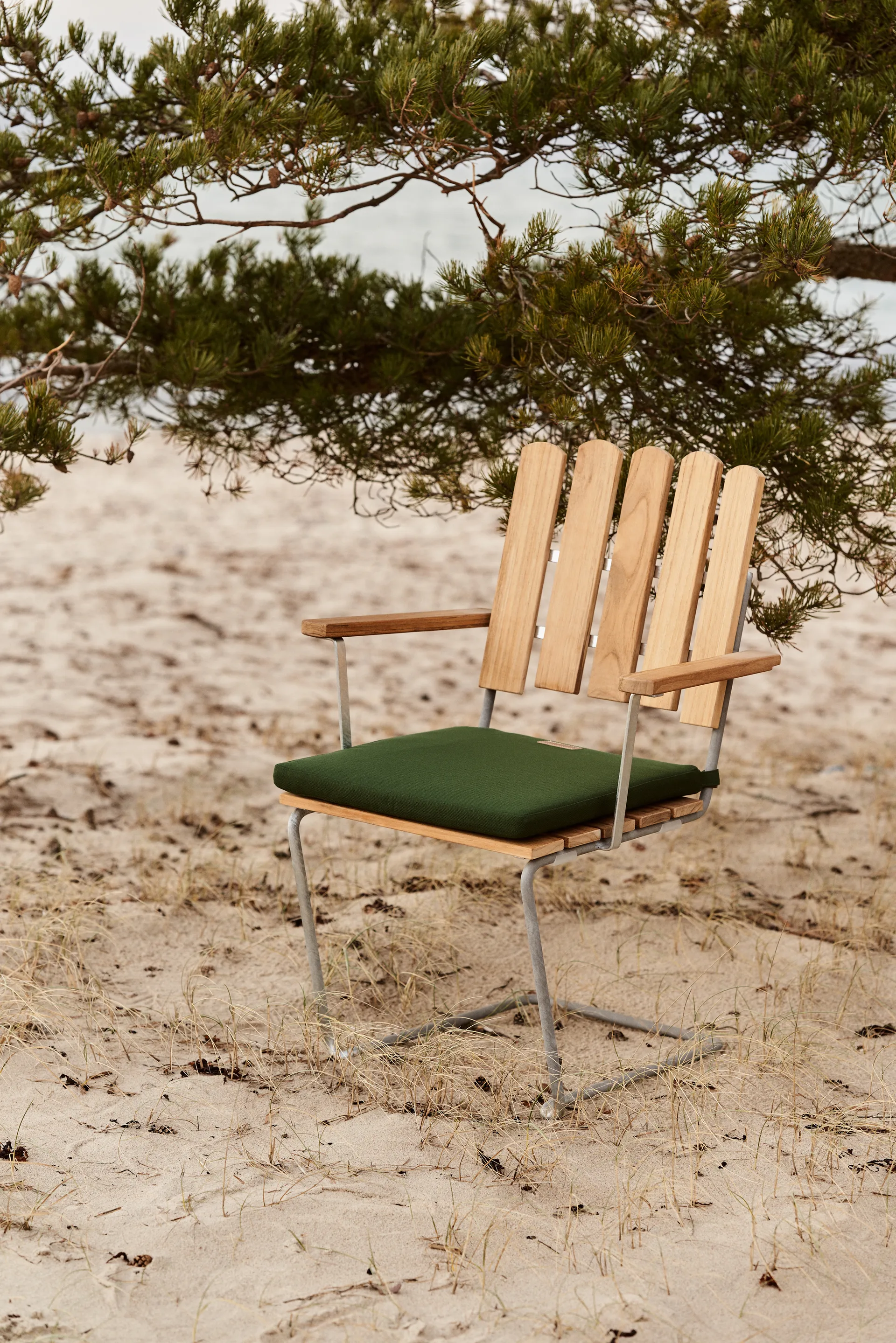 A2 seat pad, Green Grythyttan Stålmöbler