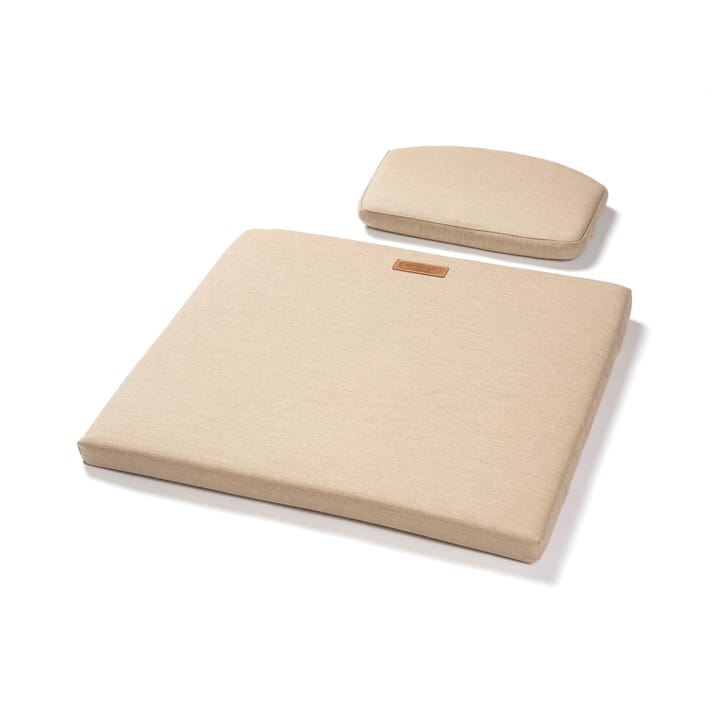 A3 cushion set neck/seat cushion - Sunbrella beige - Grythyttan Stålmöbler