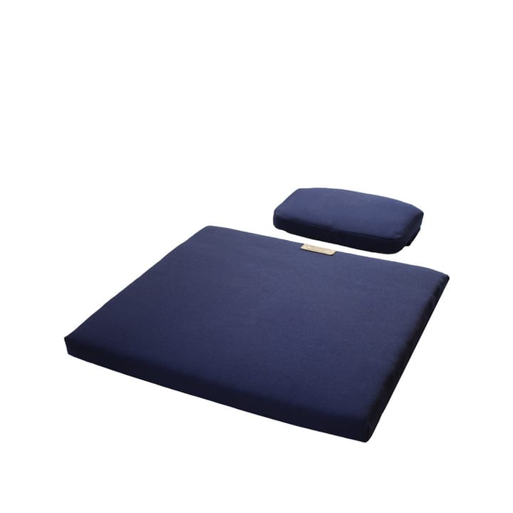 A3 cushion set neck/seat cushion - Sunbrella blue - Grythyttan Stålmöbler