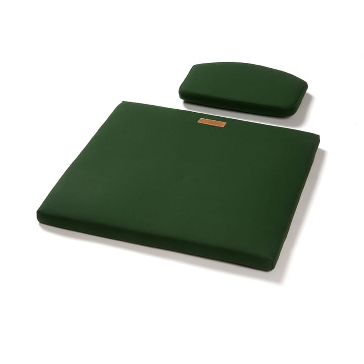 A3 cushion set neck/seat cushion - Sunbrella green - Grythyttan Stålmöbler