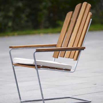 A3 sun chair - Oak oil-hot-dip galvanized stand - Grythyttan Stålmöbler