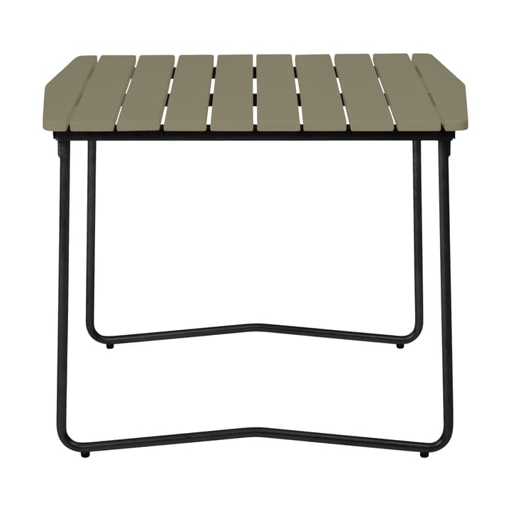 B31 dining table, Light green oak-black Grythyttan Stålmöbler