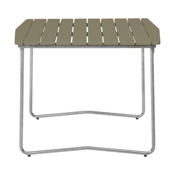 B31 dining table - Light green oak-hot galvanized - Grythyttan Stålmöbler
