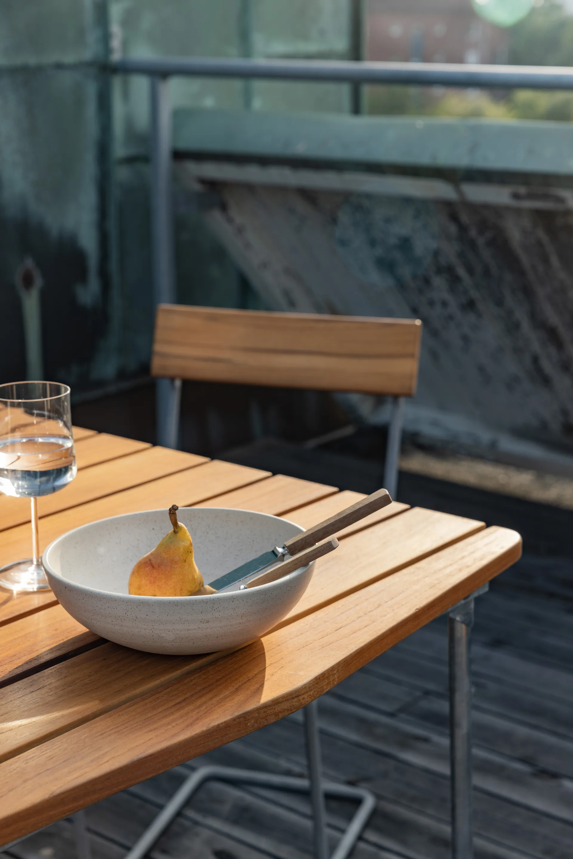 B31 dining table, Oak oil-hot-dip galvanized stand Grythyttan Stålmöbler