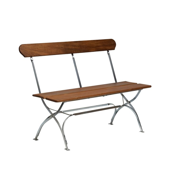 Bryggeri sofa - Teak-hot-dip galvanized stand - Grythyttan Stålmöbler