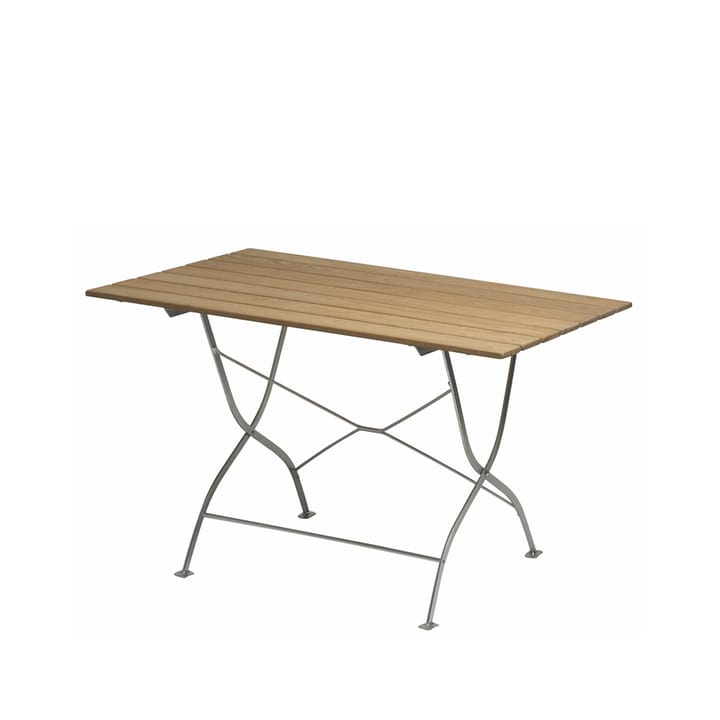 Bryggeri table - Oak oil-hot-dip galvanized stand - Grythyttan Stålmöbler