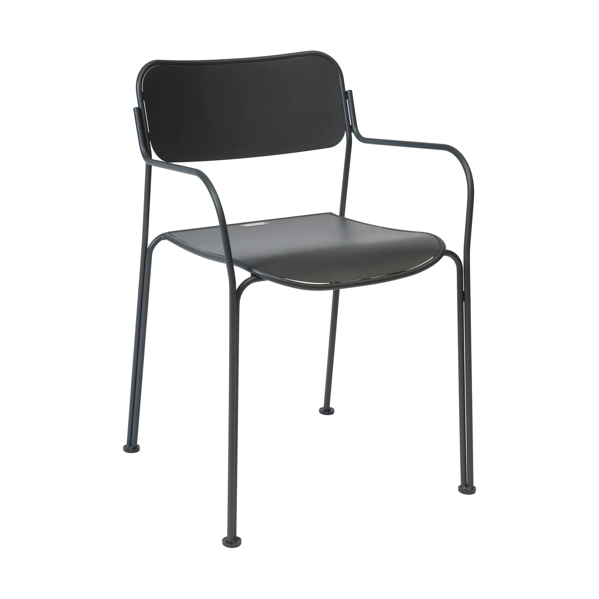 Chair Libelle chair, Graphite grey Grythyttan Stålmöbler