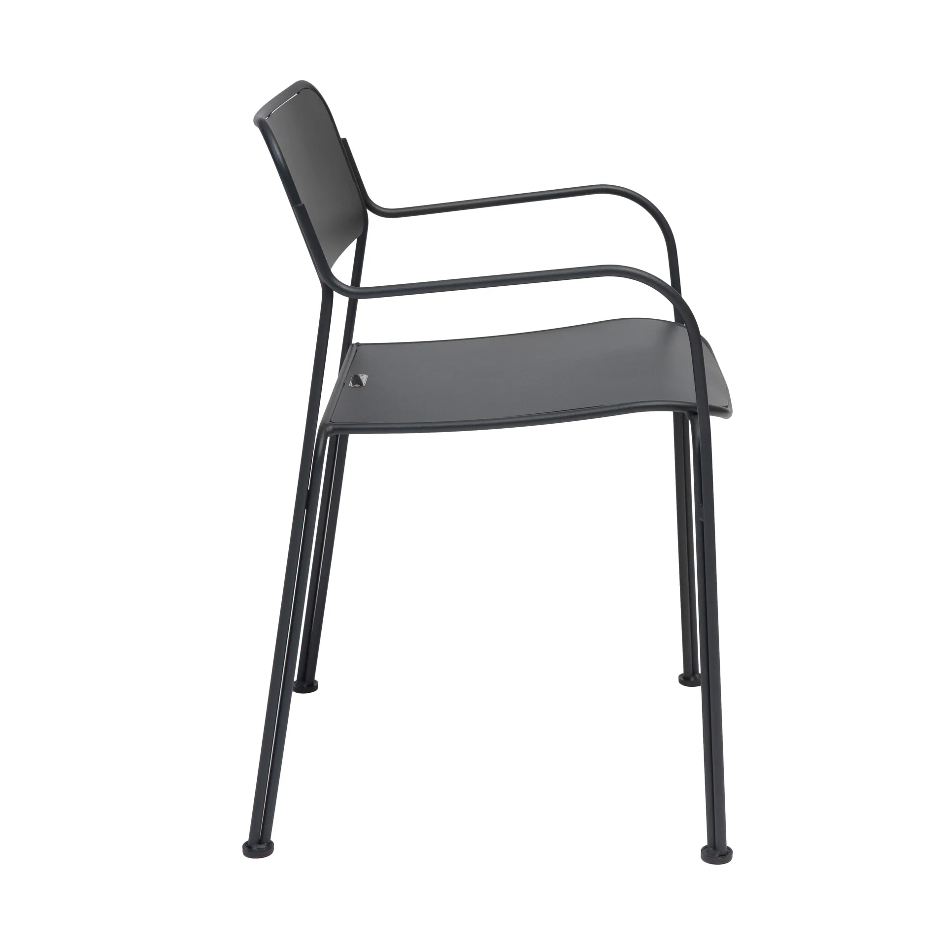 Chair Libelle chair, Graphite grey Grythyttan Stålmöbler