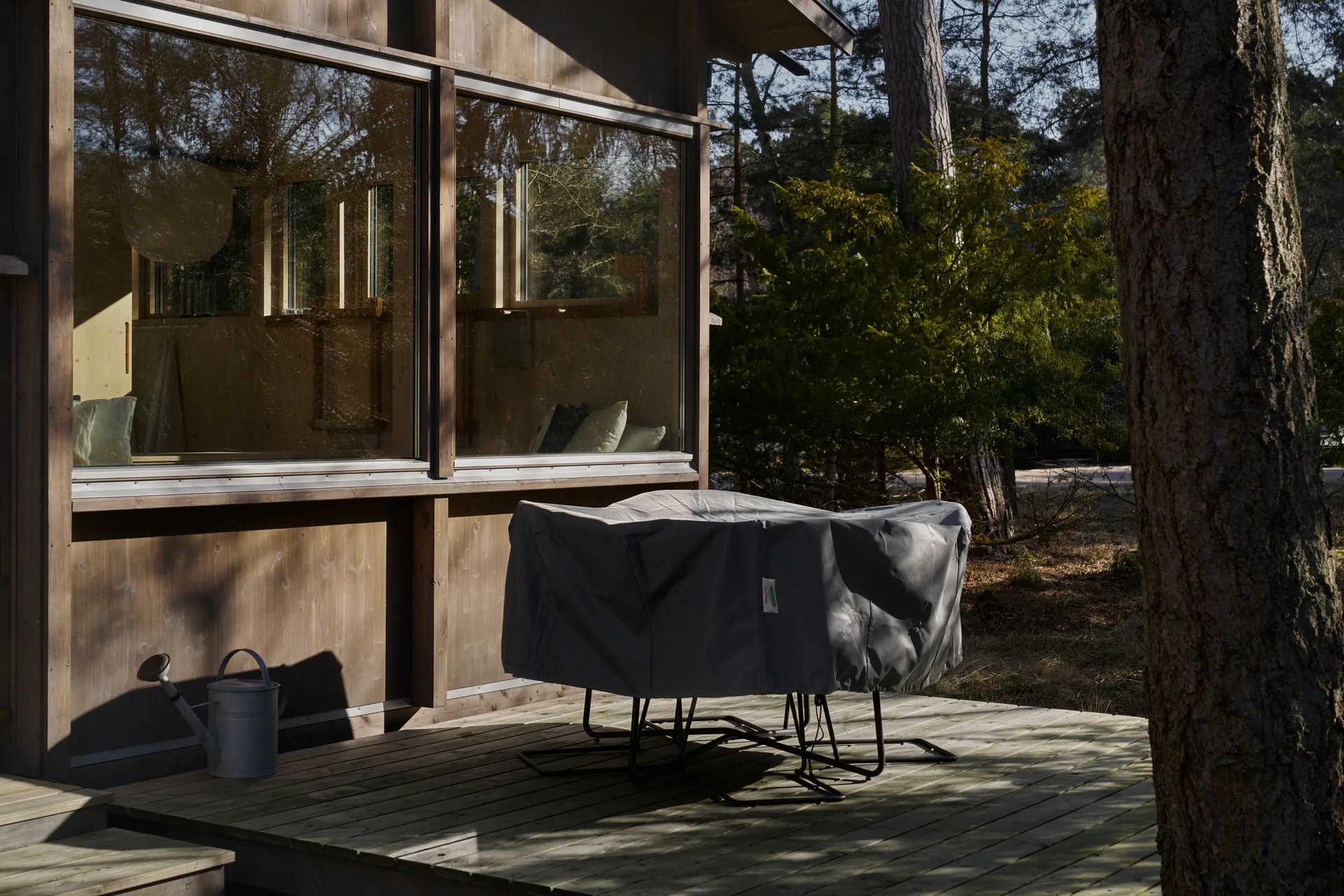 Grythyttan furniture cover, 9A dining table 100/120 cm + chairs Grythyttan Stålmöbler