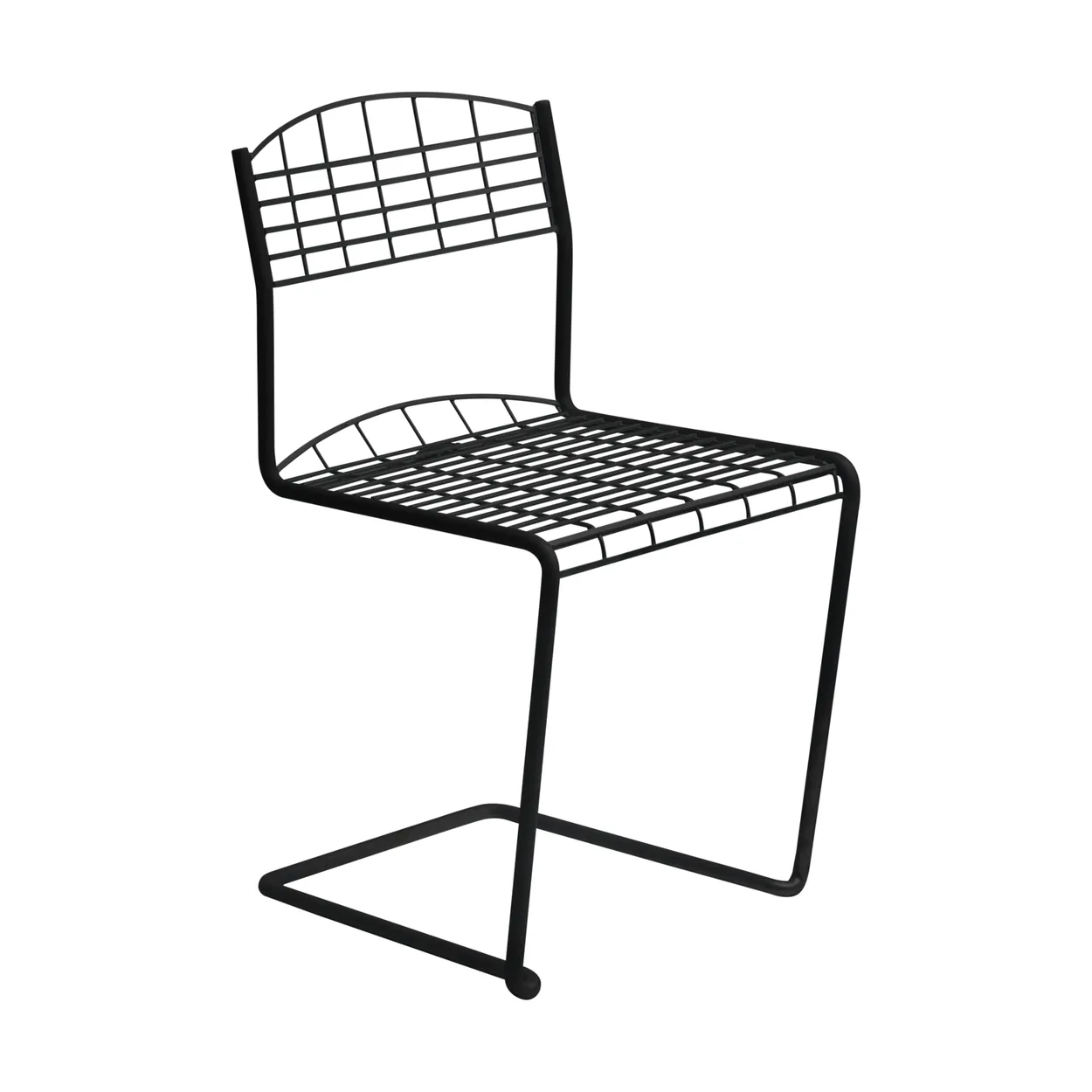 Grythyttan Stålmöbler High Tech chair Black | Scandinavian Design | Garden chairs | Black