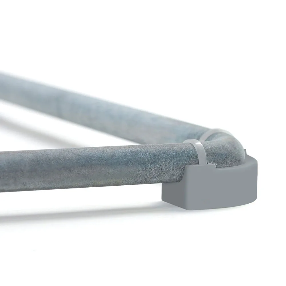 Klassiker/High Tech floor protection, Grey-4-pack Grythyttan Stålmöbler