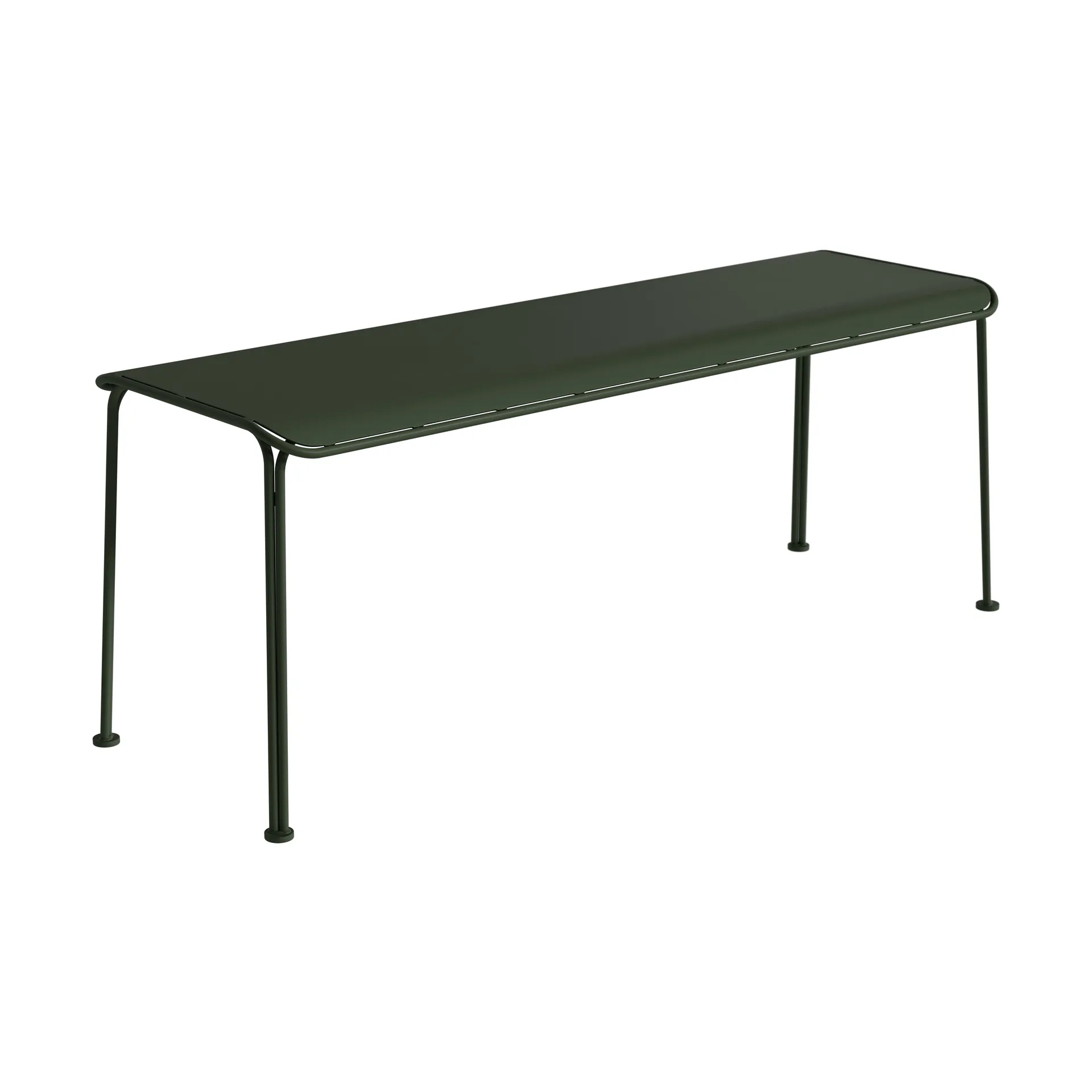 Libelle bench, Green, 120 cm Grythyttan Stålmöbler