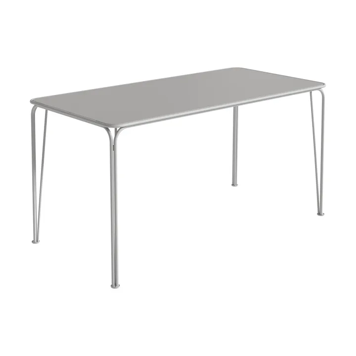 Libelle table - Graphite gray, 140x70 cm - Grythyttan Stålmöbler
