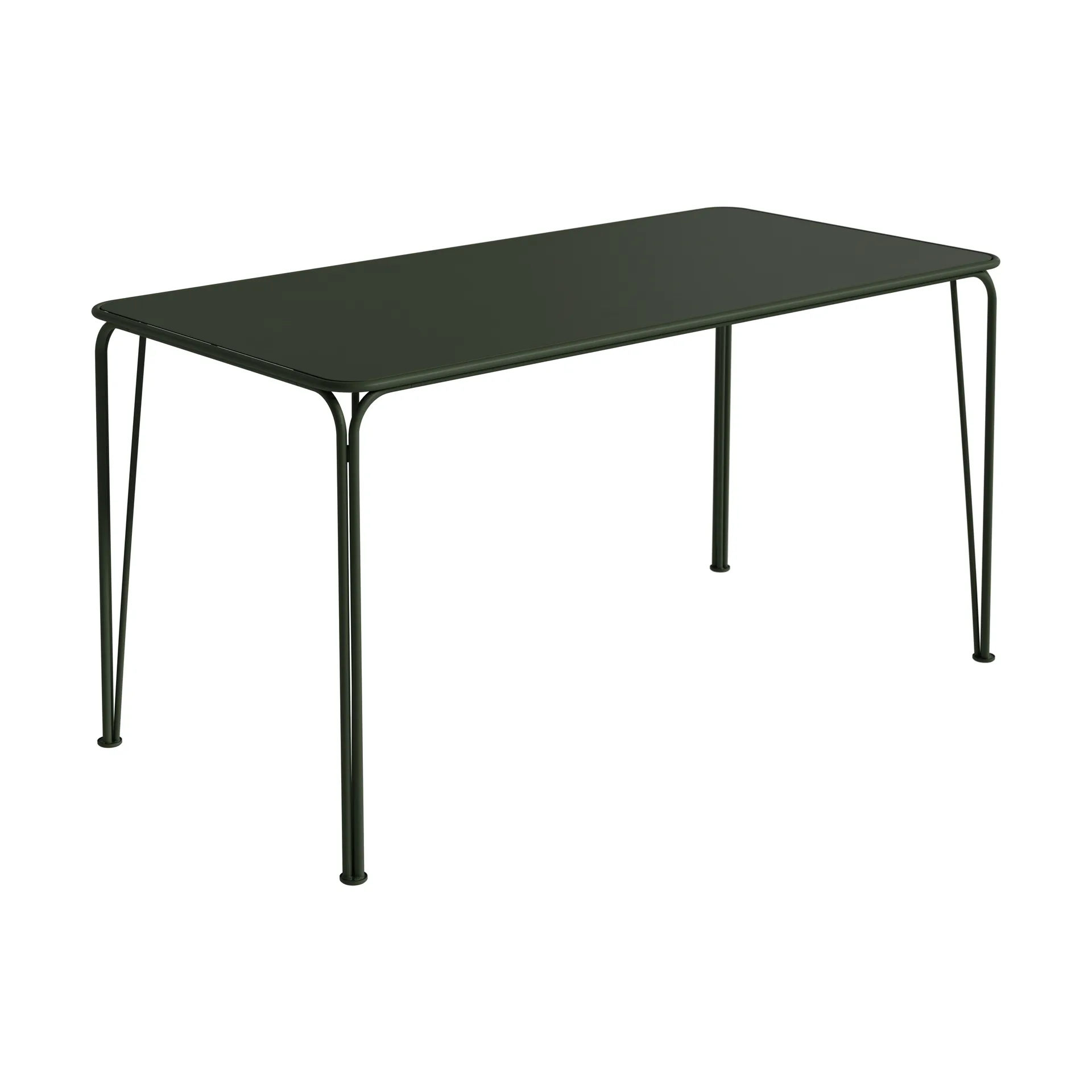 Libelle table, Green, 140x70 cm Grythyttan Stålmöbler