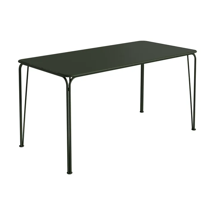 Libelle table - Green, 140x70 cm - Grythyttan Stålmöbler