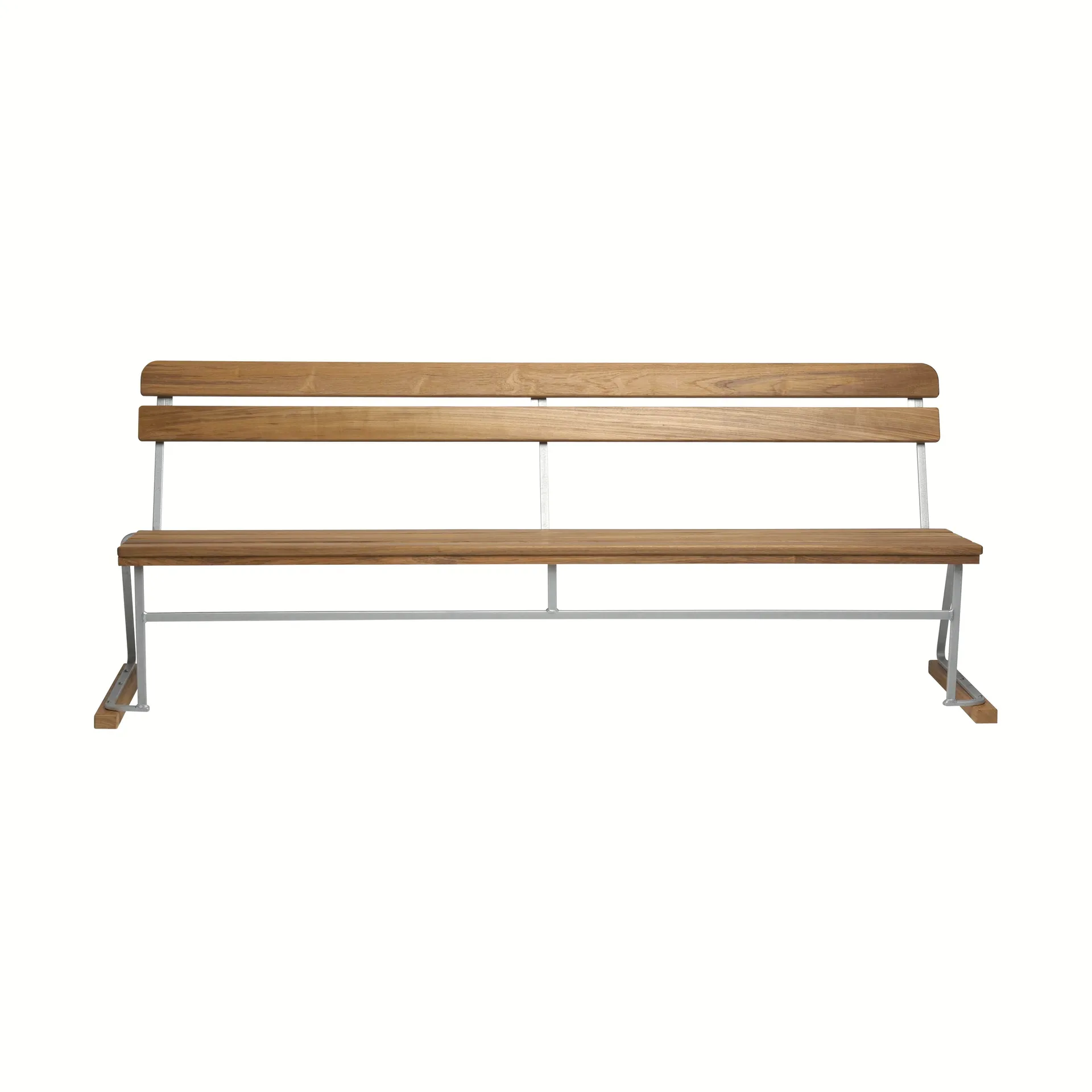 Soffa 5 sofa, Teak-hot-dip galvanized stand Grythyttan Stålmöbler