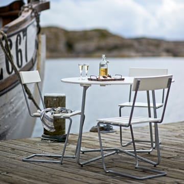 Stol 1 chair - Pine oil-hot-dip galvanized - Grythyttan Stålmöbler