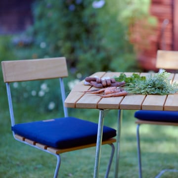 Stol 1 chair - Teak-hot-dip galvanized stand - Grythyttan Stålmöbler