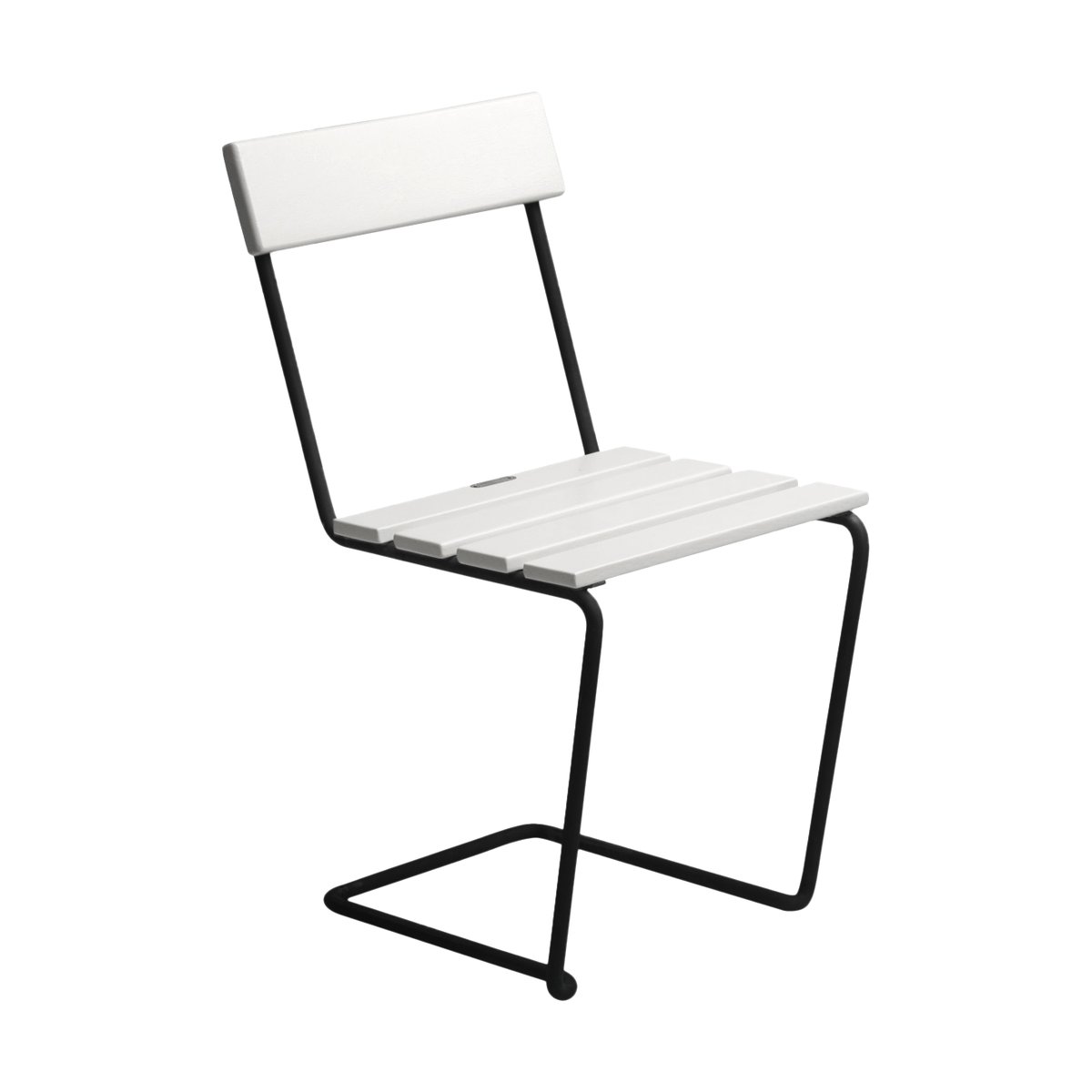 Grythyttan Stålmöbler Stol 1 chair White oiled oak-black