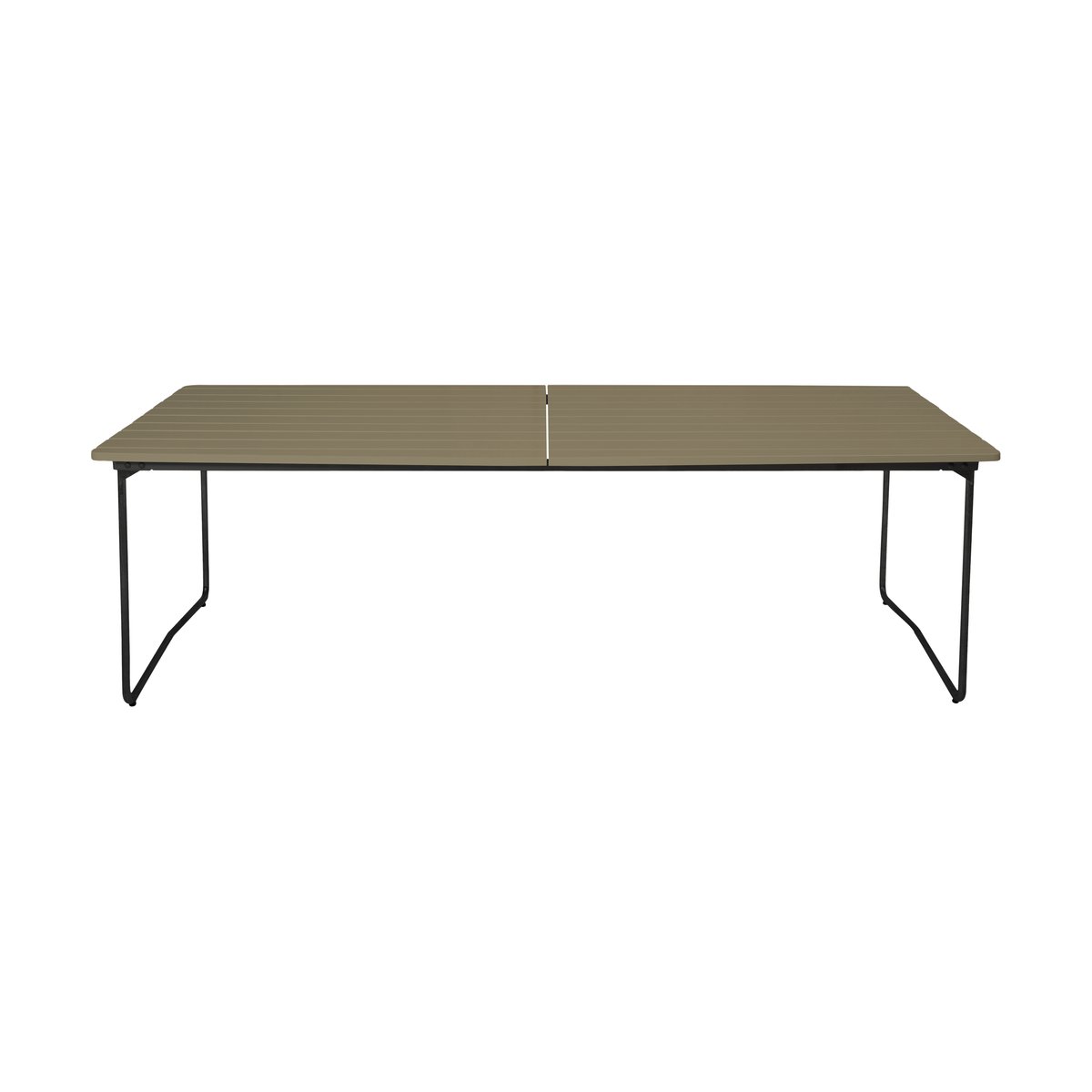 Grythyttan Stålmöbler Table B31 dining table 230 cm Light green oak-black