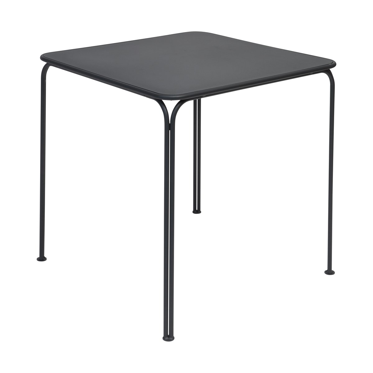 Grythyttan Stålmöbler Table Libelle table 70x70 cm Graphite grey
