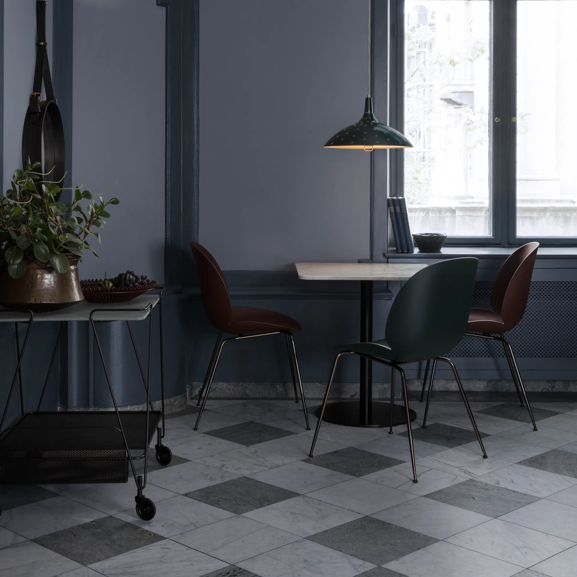 1965 pendant lamp, Bistro green GUBI