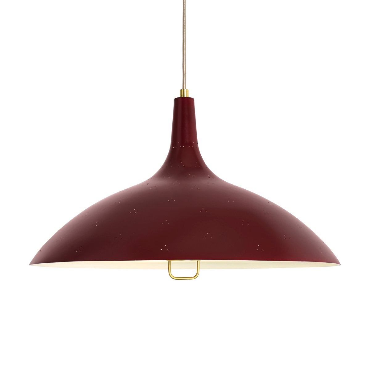 GUBI 1965 pendant lamp Chianti red | Scandinavian Design | Pendant lamps | Red