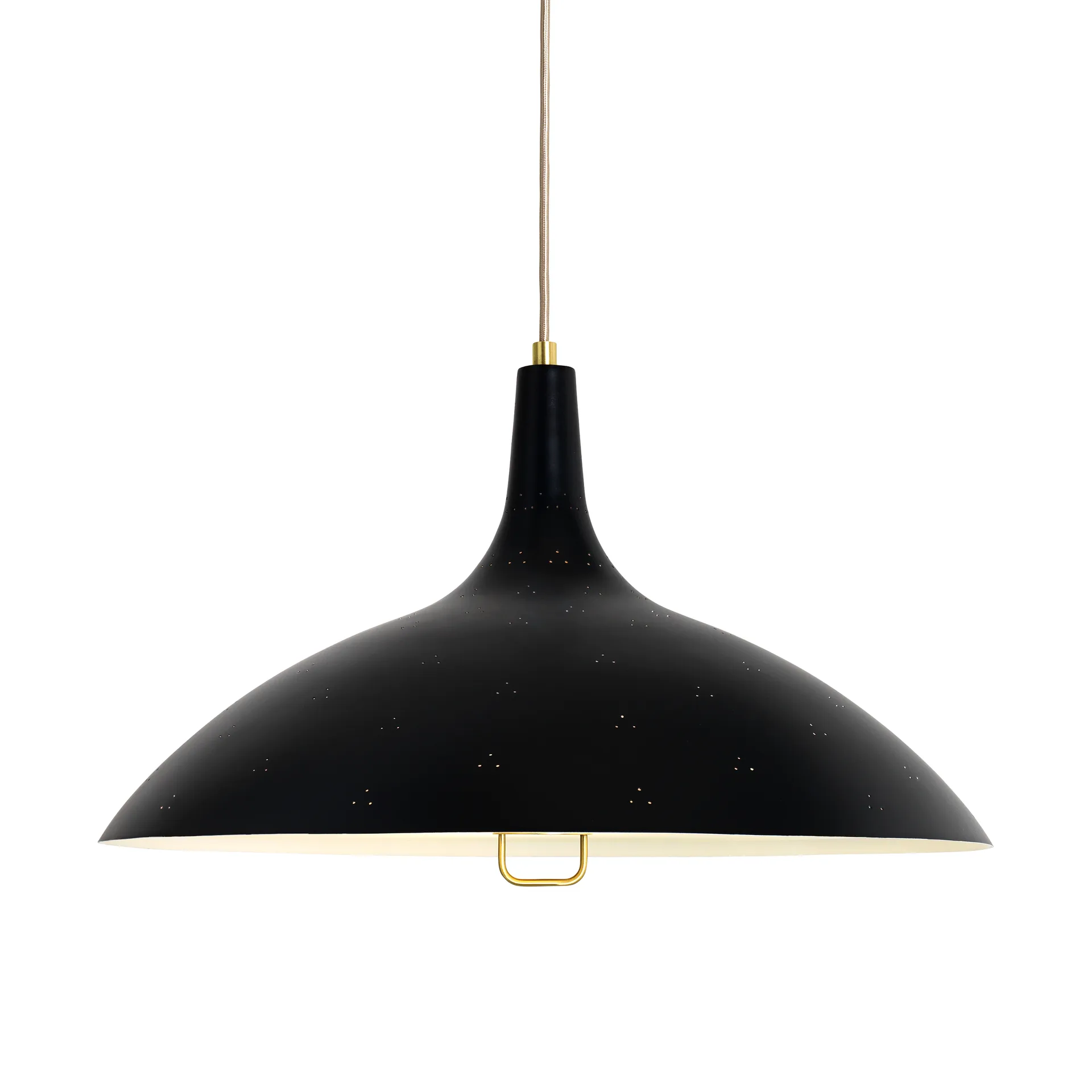 1965 pendant lamp, Soft black GUBI