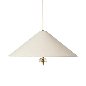 1967 ceiling lamp - Canvas-brass - GUBI