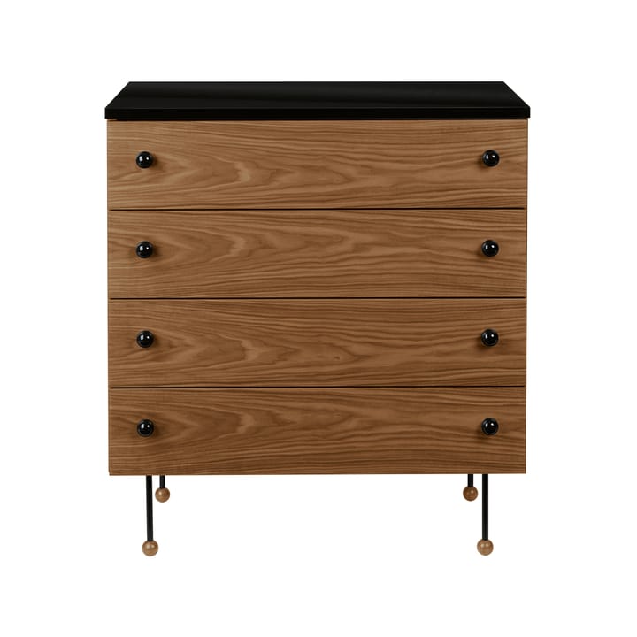 62 Dresser - American walnut, 4 drawers - GUBI