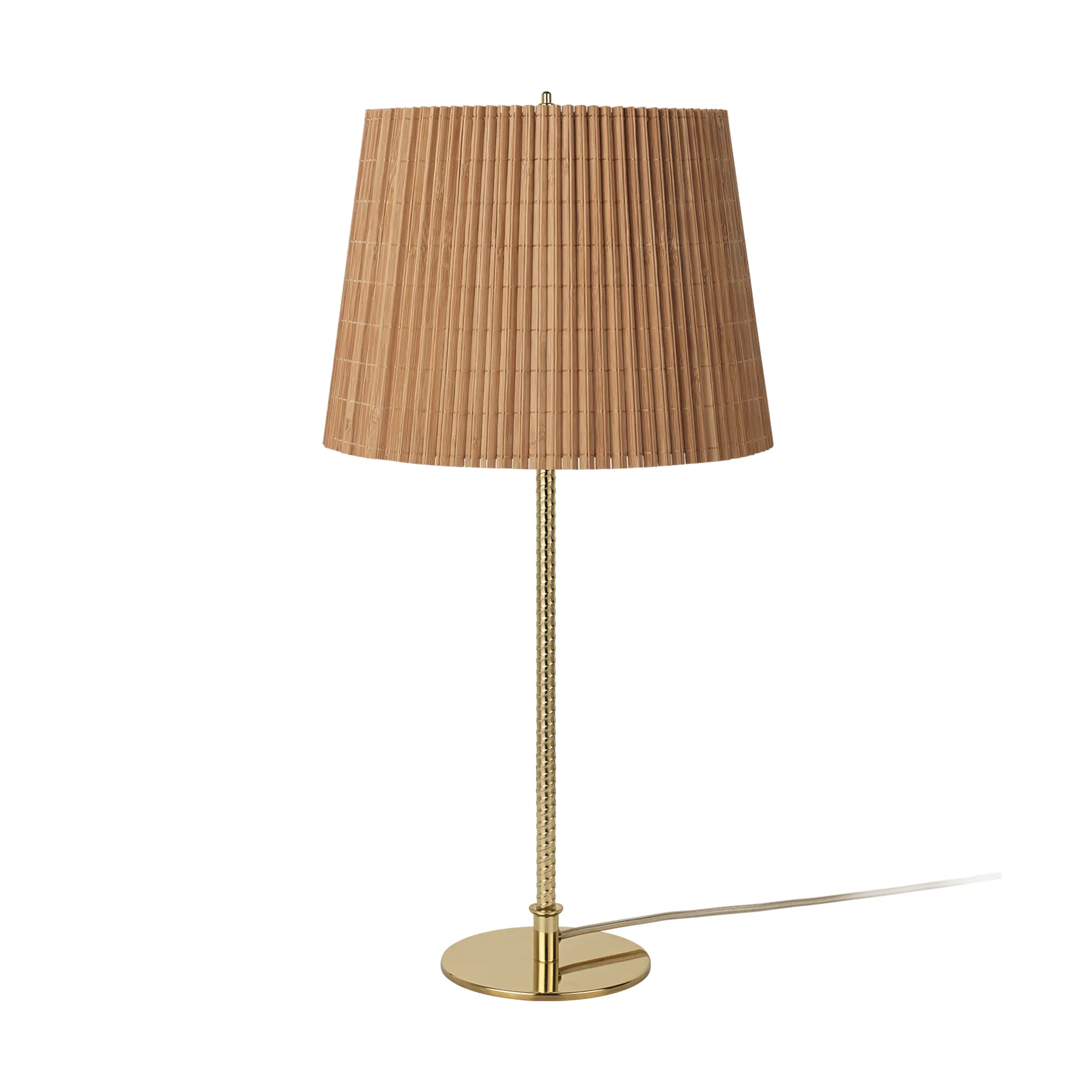 9205 table lamp, Bambu-brass GUBI