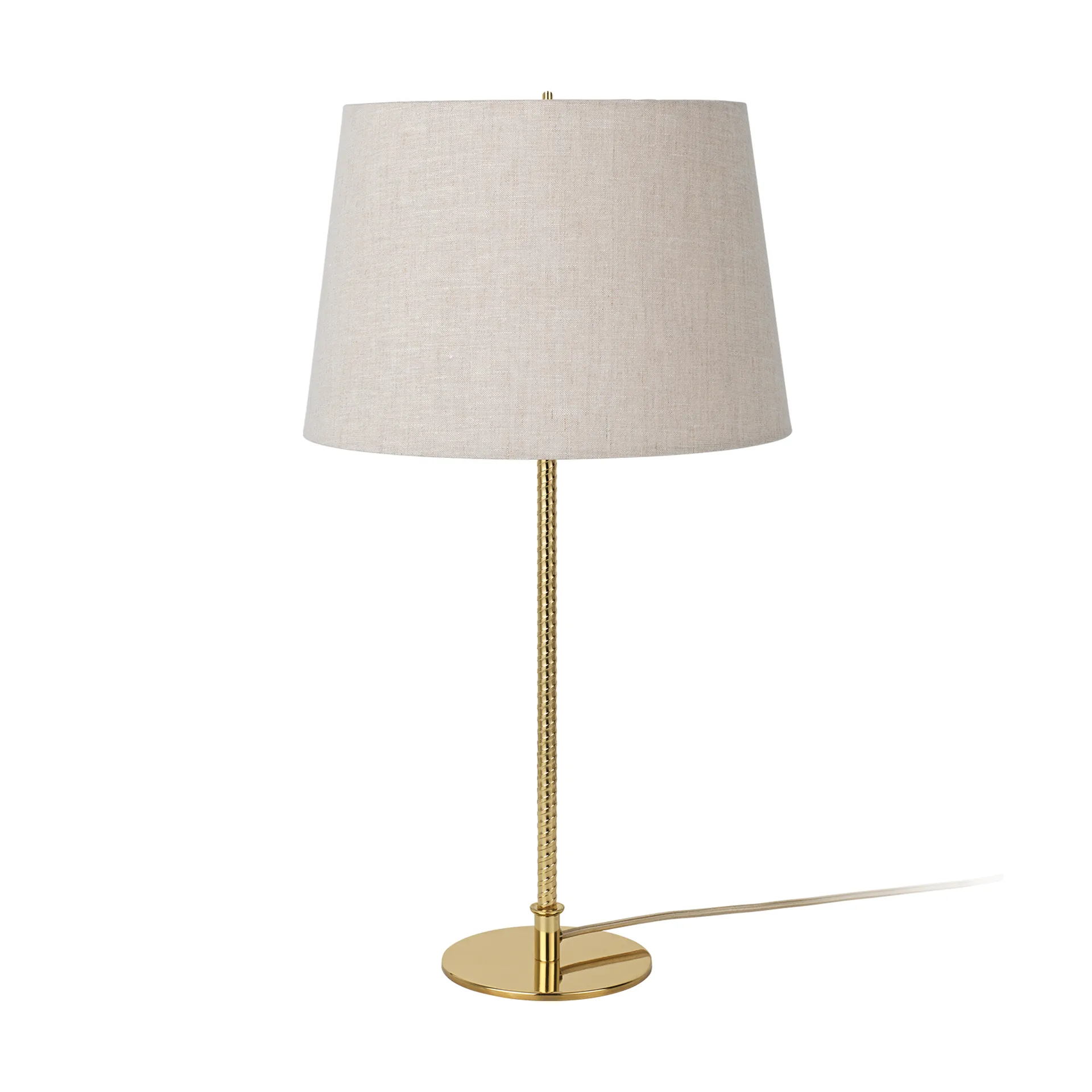 9205 table lamp, Canvas-brass GUBI