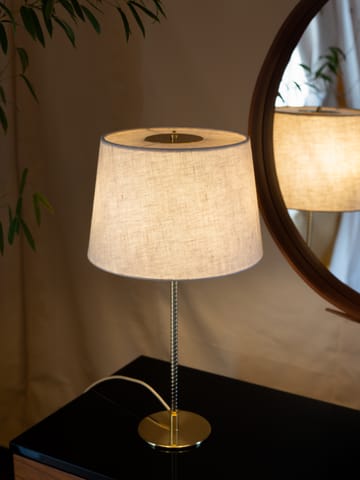 9205 table lamp - Canvas-brass - GUBI