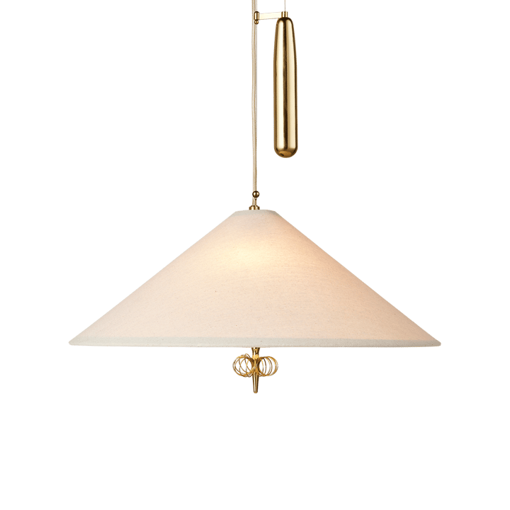 A1967 ceiling lamp - Canvas-brass - GUBI