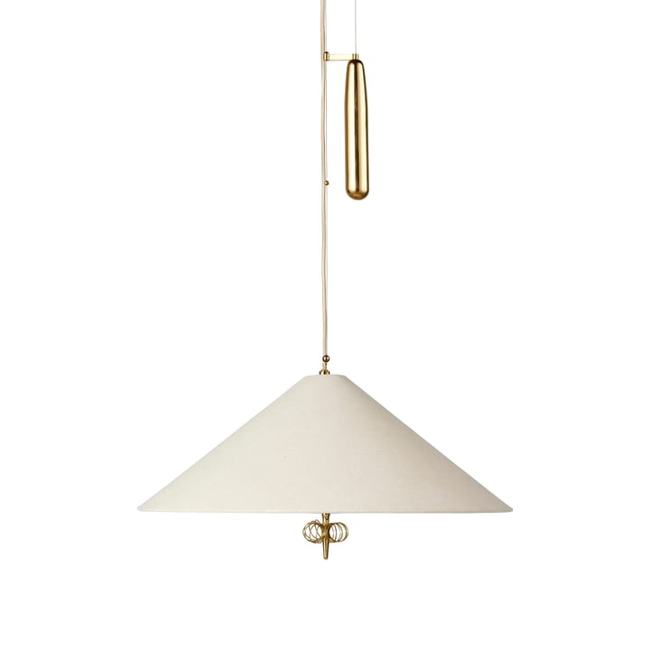 A1967 ceiling lamp - Canvas-brass - GUBI