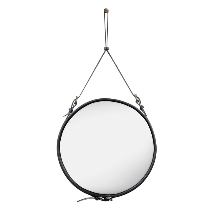 Adnet Circulaire mirror M - black - GUBI