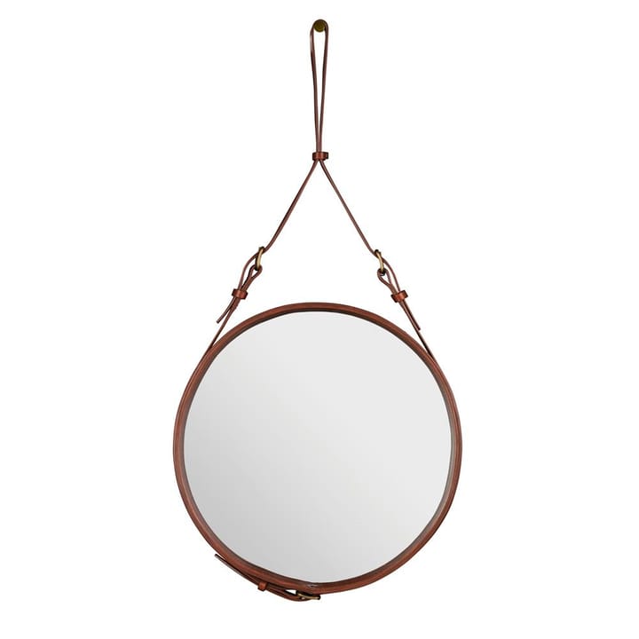 Adnet Circulaire mirror S - brown - GUBI