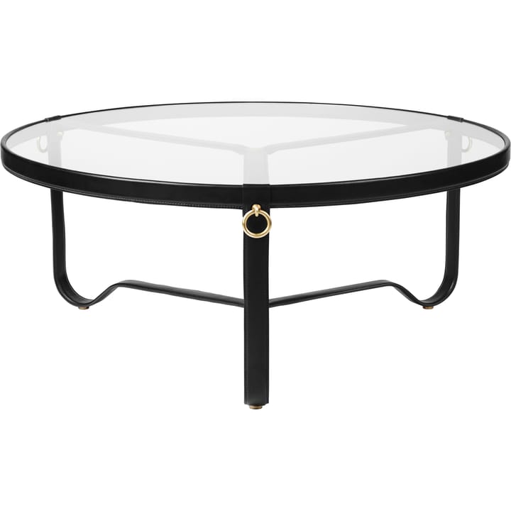 Adnet coffee table Ø100 cm - Black - GUBI