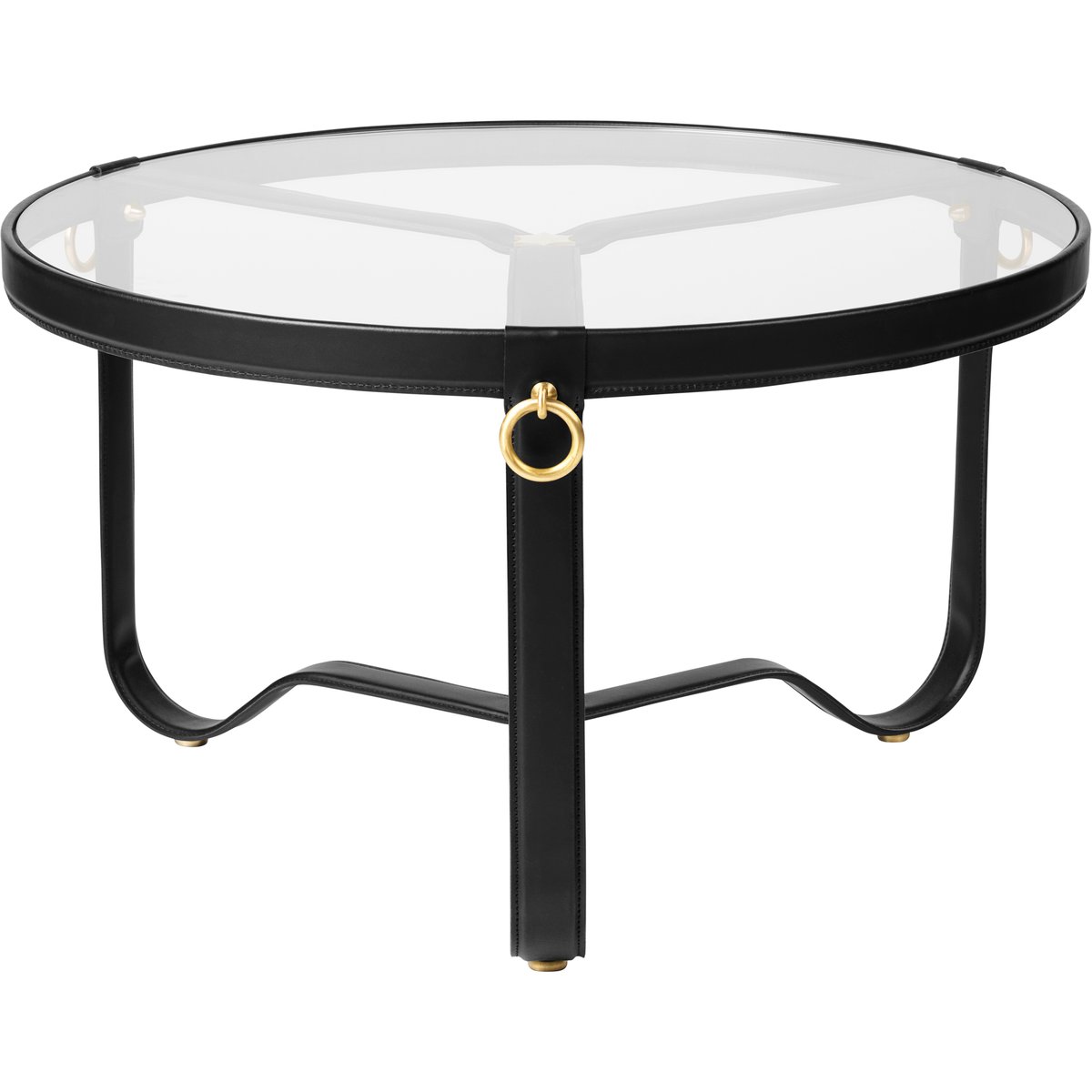 GUBI Adnet coffee table o70 cm Black | Scandinavian Design | Coffee tables | Black