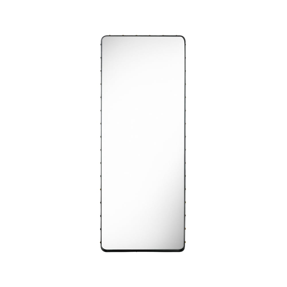 GUBI Adnet rectangular mirror Black, large | Scandinavian Design | Wall mirrors | Black