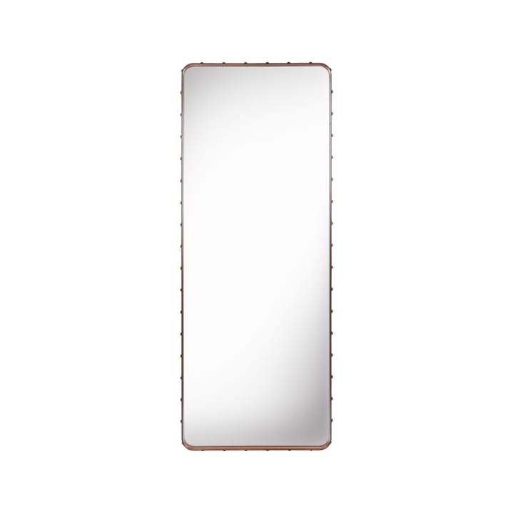 Adnet rectangular mirror - Brown, large - GUBI