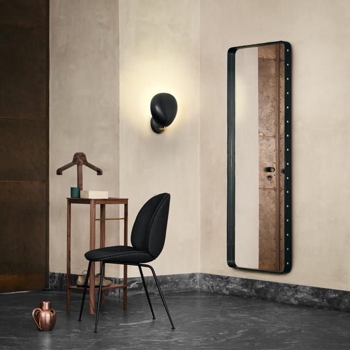 Adnet rectangular mirror - Brown, large - GUBI