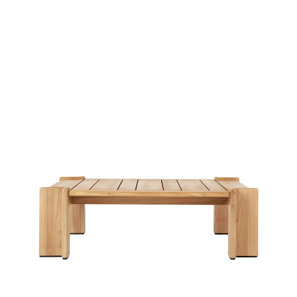 Atmosfera coffee table 113x110 cm, Teak GUBI