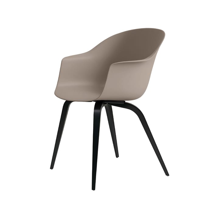 Bat Chair - New beige, black stained ash legs - GUBI
