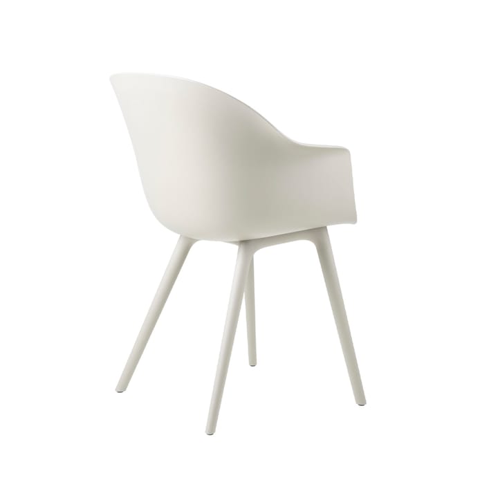 Bat Plastic chair - Alabaster white - GUBI