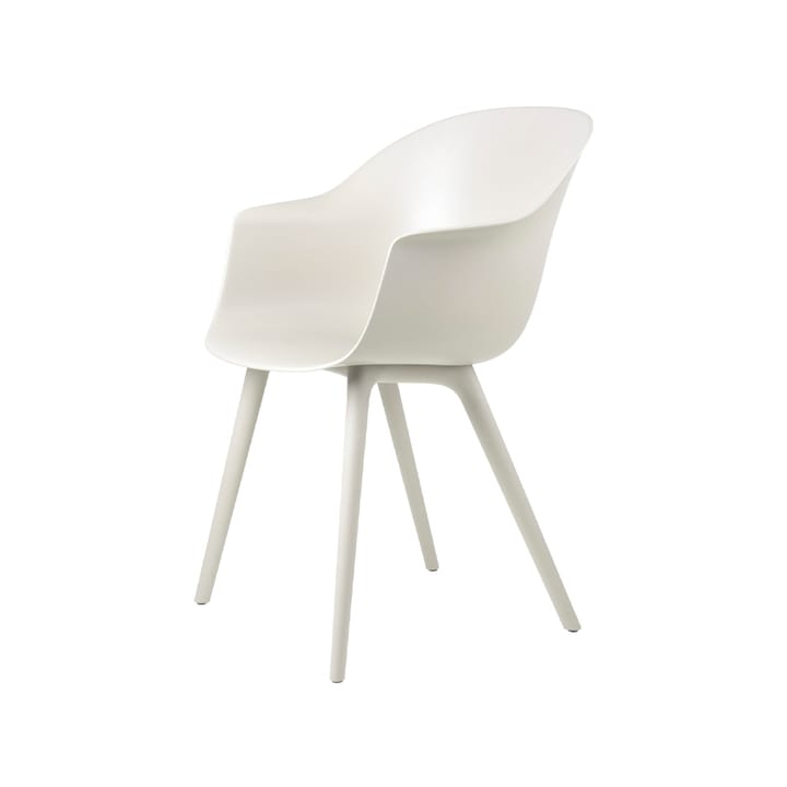 Bat Plastic chair - Alabaster white - GUBI