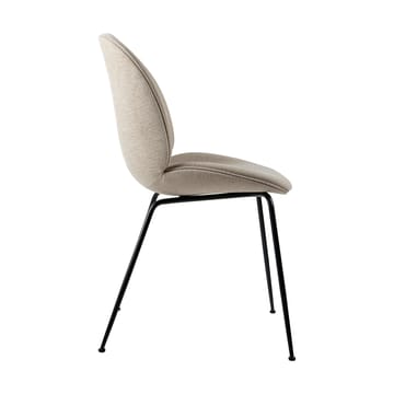 Beetle dining chair - fully upholstered conic base - Tempt 61168-black matte - GUBI
