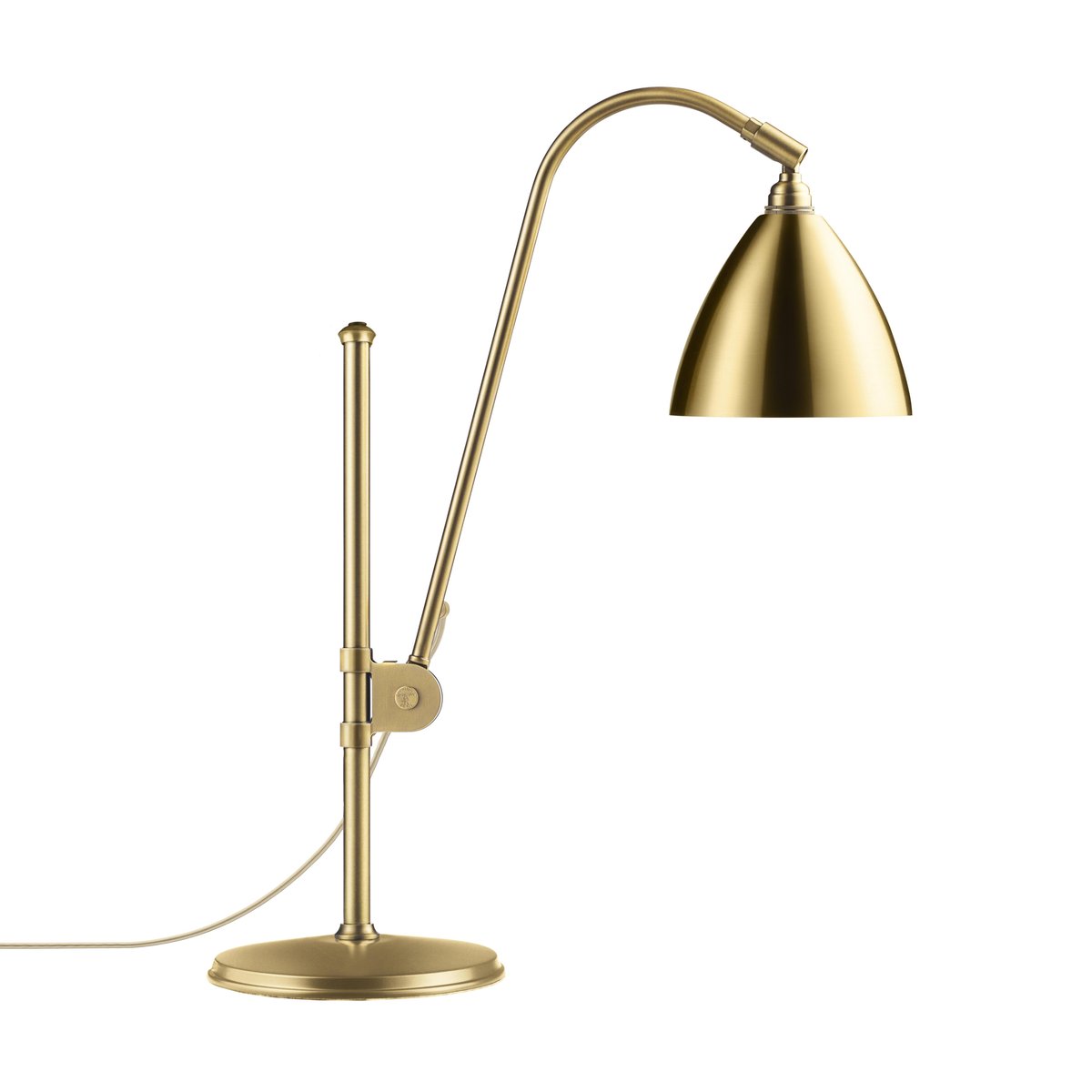 GUBI Bestlite BL1 table lamp brass | Scandinavian Design | Desk & table lamps | Gold-coloured