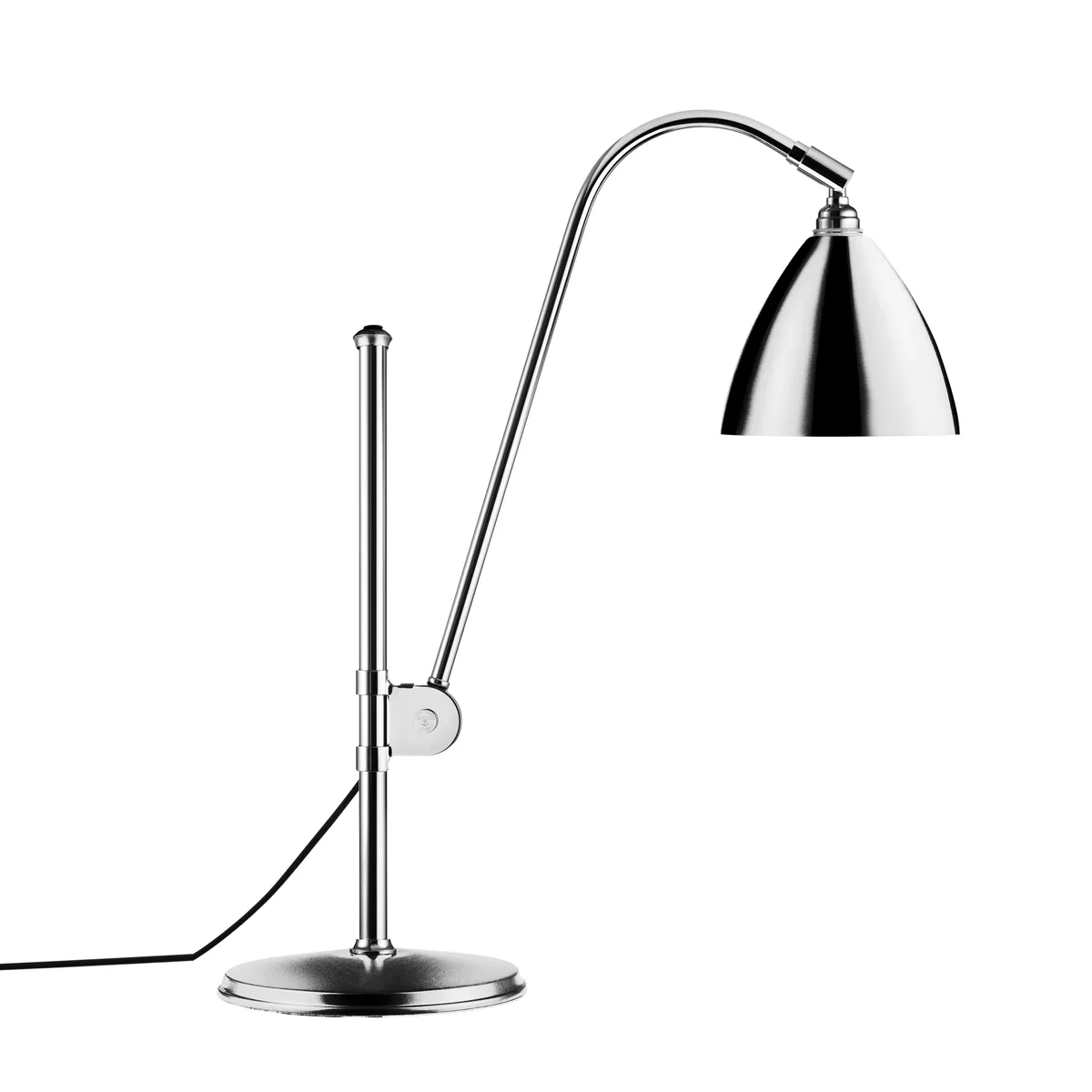 GUBI - Bestlite BL1 Table Lamp ø16 Chrome/Chrome