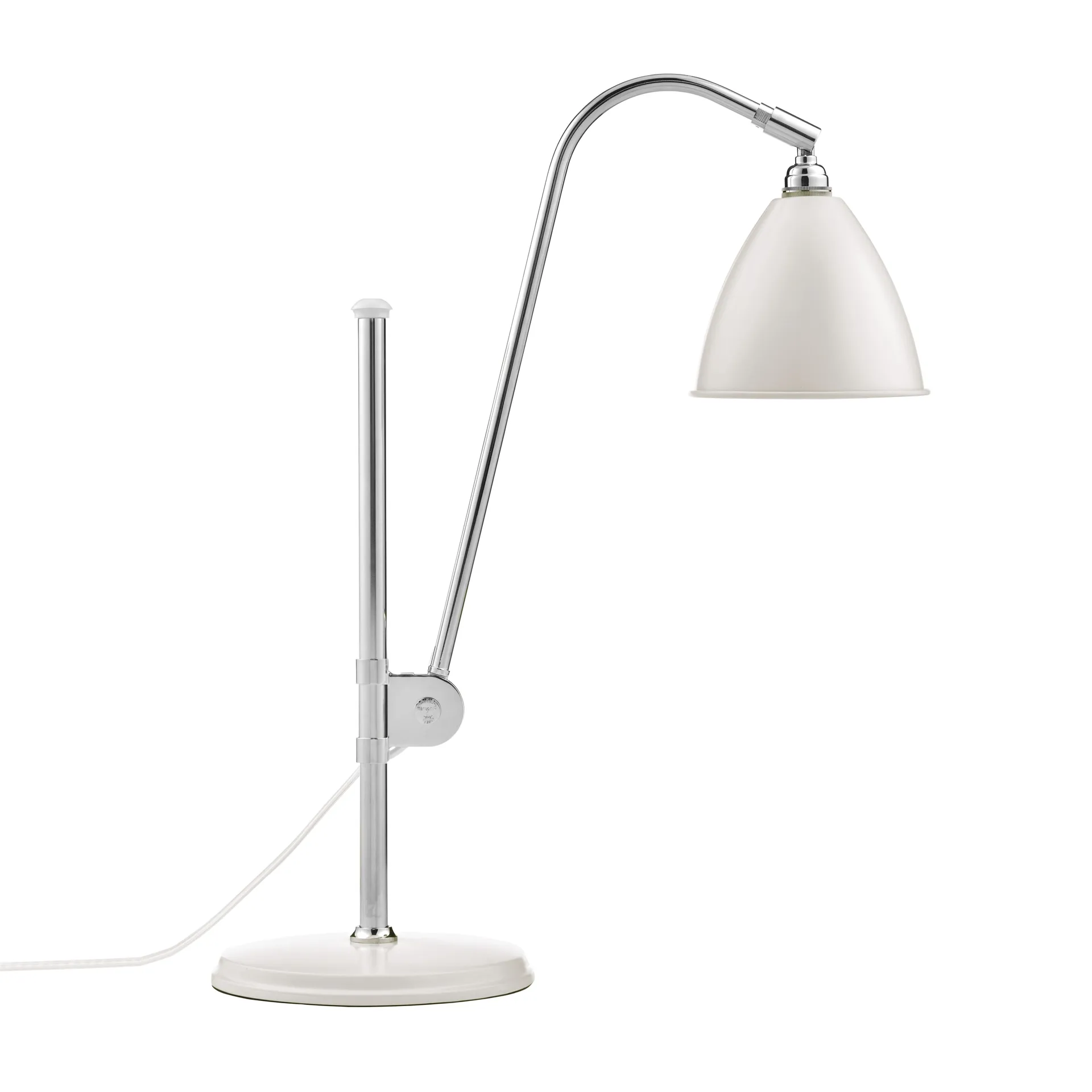 Bestlite BL1 table lamp, matte white-chrome GUBI